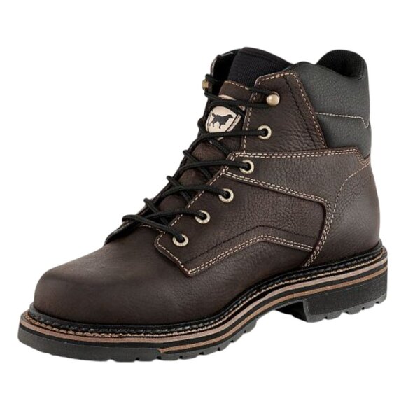 Red Wing Irish Setter Kittson 6" Leather Safety Steel Toe Work‎ Boot Men's 7 NEW - Picture 4 of 14